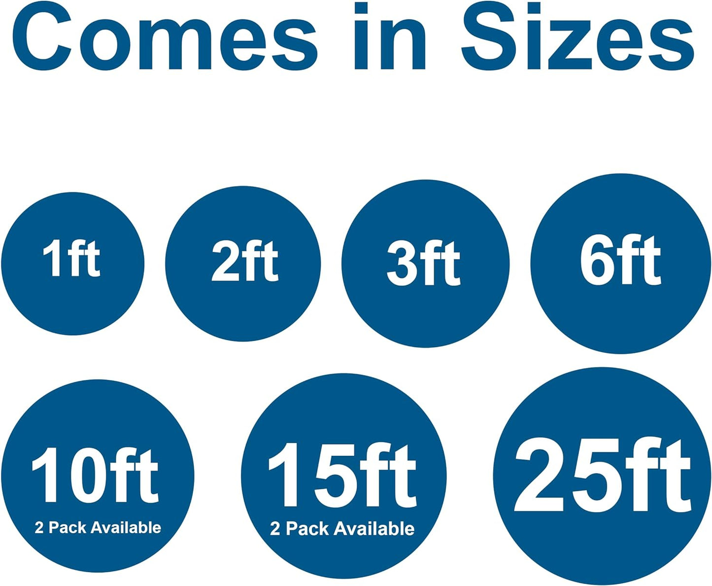 3FT Replacement AC Power Cord - Power Cable for Electronics, TV, Computer, Printer, Radio, Monitor, Samsung, Dell, Vizio, LG, Asus, Laptop and More (03129)