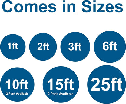 3FT Replacement AC Power Cord - Power Cable for Electronics, TV, Computer, Printer, Radio, Monitor, Samsung, Dell, Vizio, LG, Asus, Laptop and More (03129)